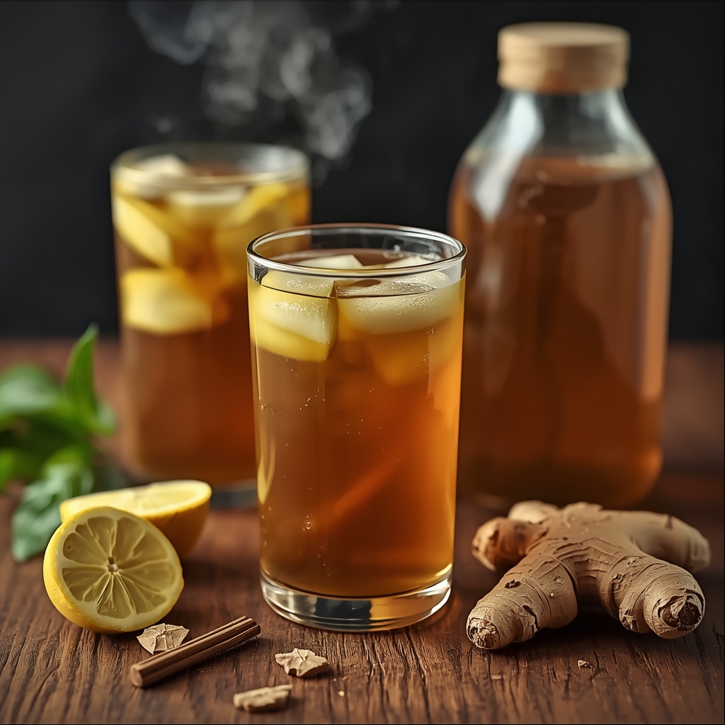 Homemade Ginger Tea